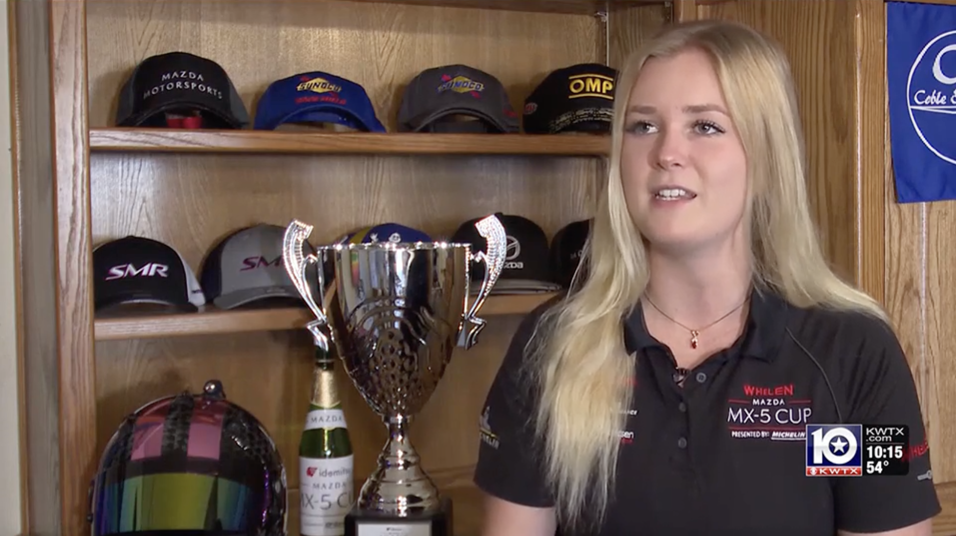 Sally Mott Racing Mazda MX-5 Cup Driver First to the Finish Amazon